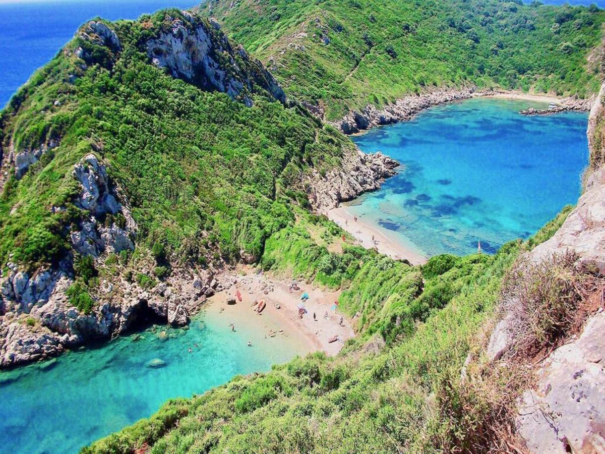 Villas Porto Odysseas Afionas Corfu Bagian luar foto
